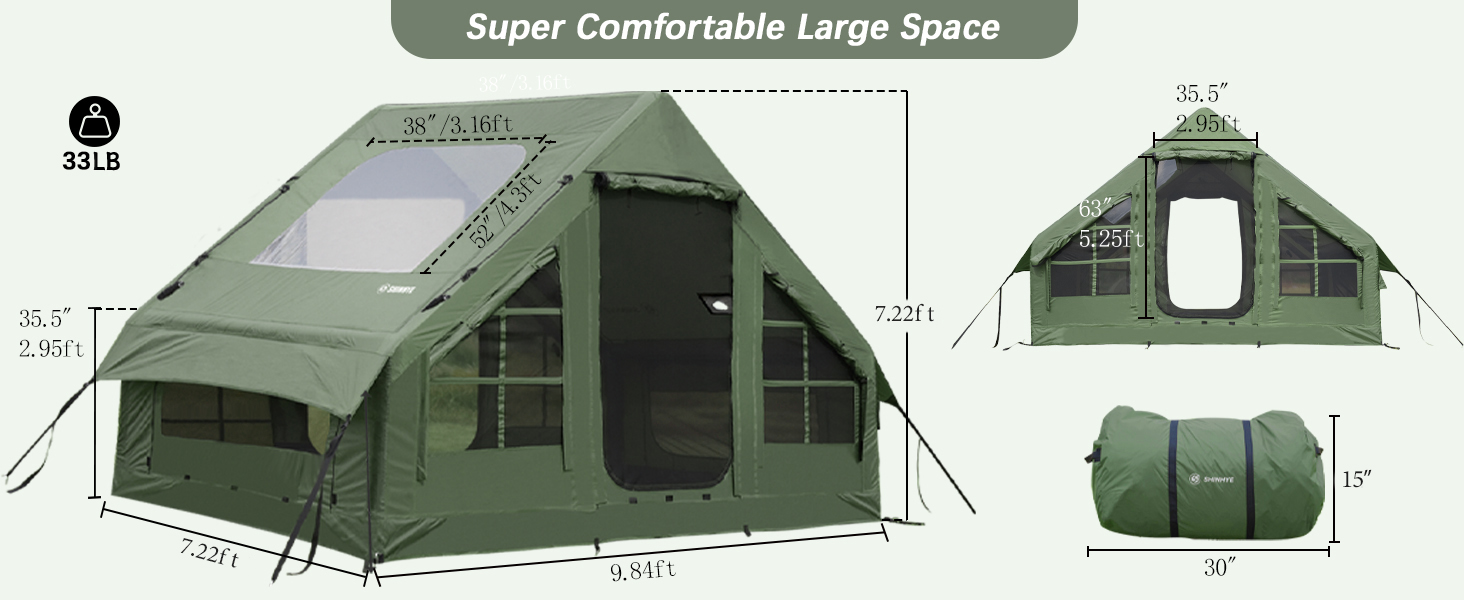 blow up tent
